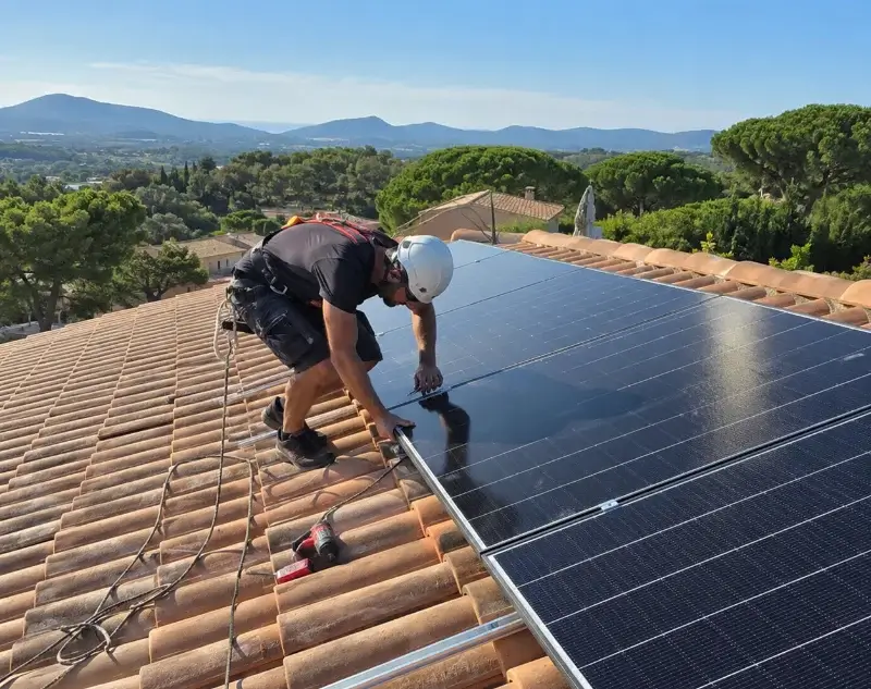 Installateur panneaux solaires Leschaux — pose photovoltaïque sur toiture